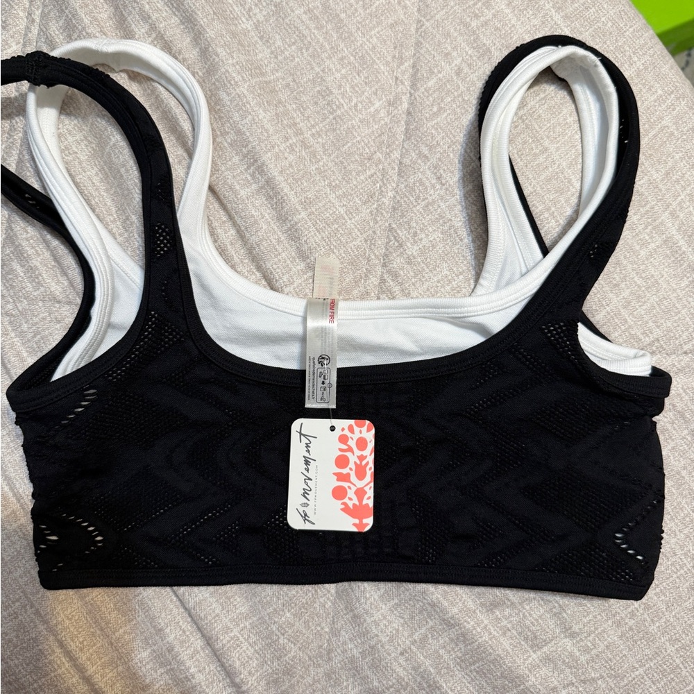 Free people layered sports bra
